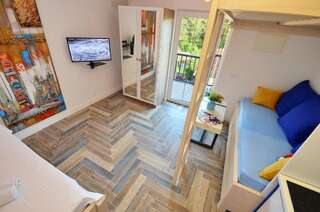 Апартаменты Apartments Lux S Тиват Номер-студио с кроватью размера "king-size"-5