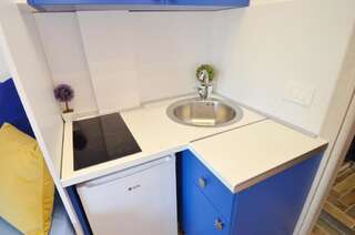 Апартаменты Apartments Lux S Тиват Номер-студио с кроватью размера "king-size"-11