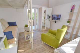 Апартаменты Apartments Lux S Тиват Номер-студио с кроватью размера "king-size"-5